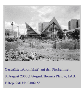 Gaststätte "Ahornblatt"