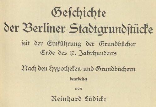 Berliner Grundstücke-Titel