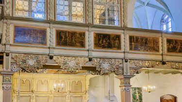 6 Herrschafts- und Patronatsloge Kreuzkirche Spremberg