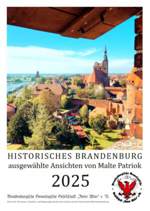Kalender 2025: Historisches Brandenburg - AUSVERKAUFT